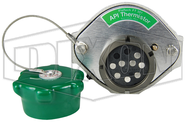 Single Thermistor Socket with Aluminum J Slot